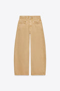 Glimma high-rise barrel-leg jeans