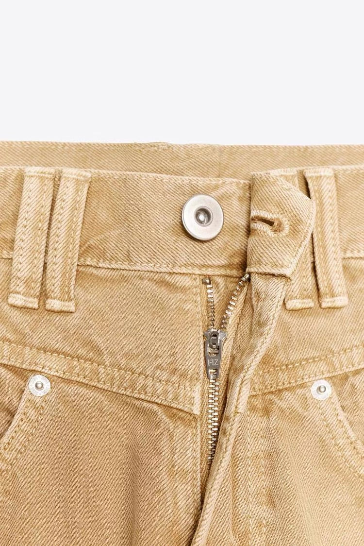 Glimma high-rise barrel-leg jeans